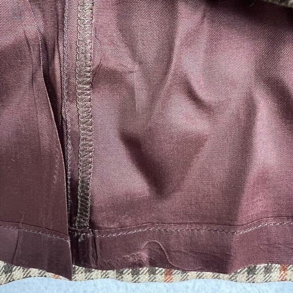 EVAN PICONE Skirt Women 10 Pleated Wool Blend Pockets Zipper Vintage 70's - Picture 9 of 10